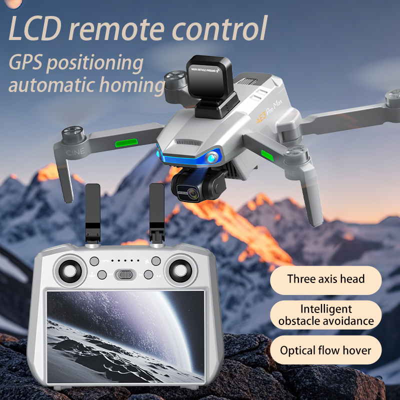Dron Rc Quadcopter - AE3 PRO Max NEW LCD SC