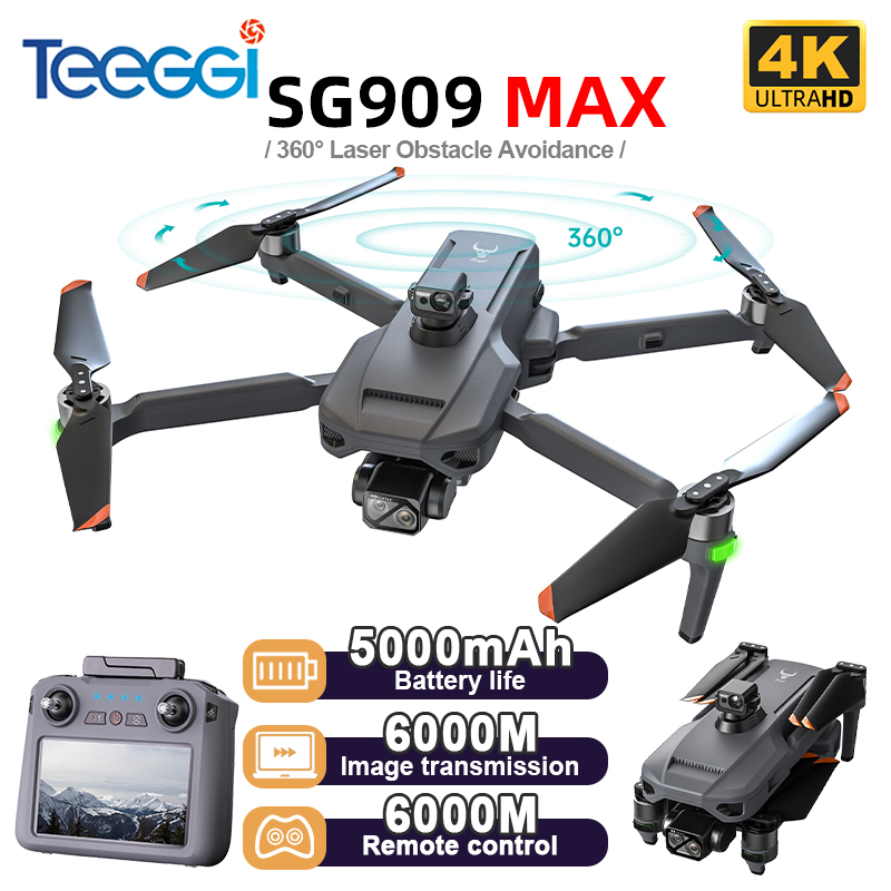 Drone Rc App - Teeggi SG909 MAX GPS Drone With