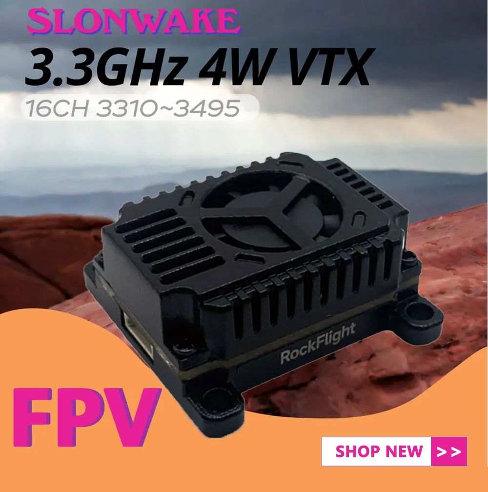SLONWAKE FPV 3.3G 16CH 4000mW  - Drone With Rc Remote review and price