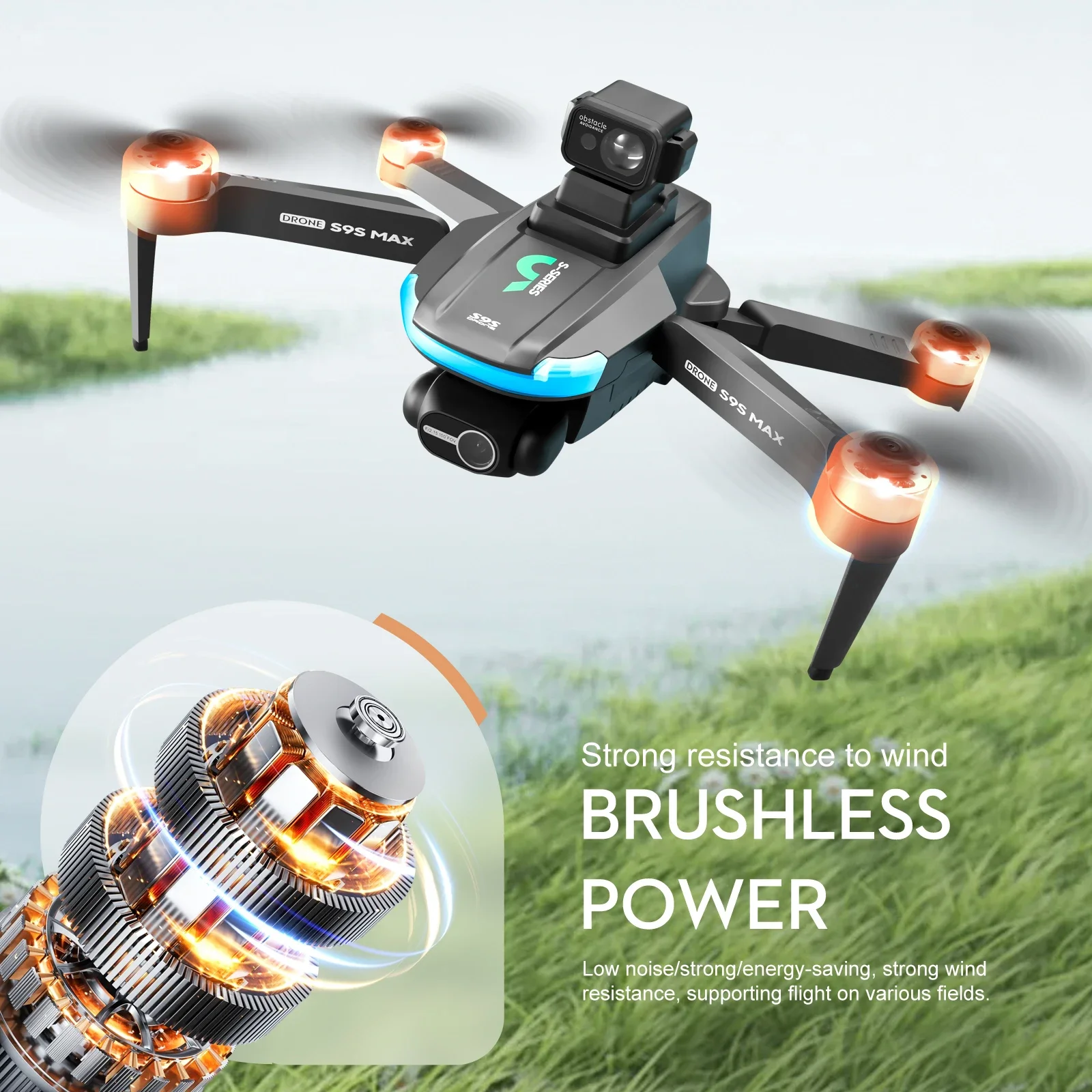 NEW S9S MAX MINI Drone 4K 2-Ax - Dron Rc Quadcopter review and price
