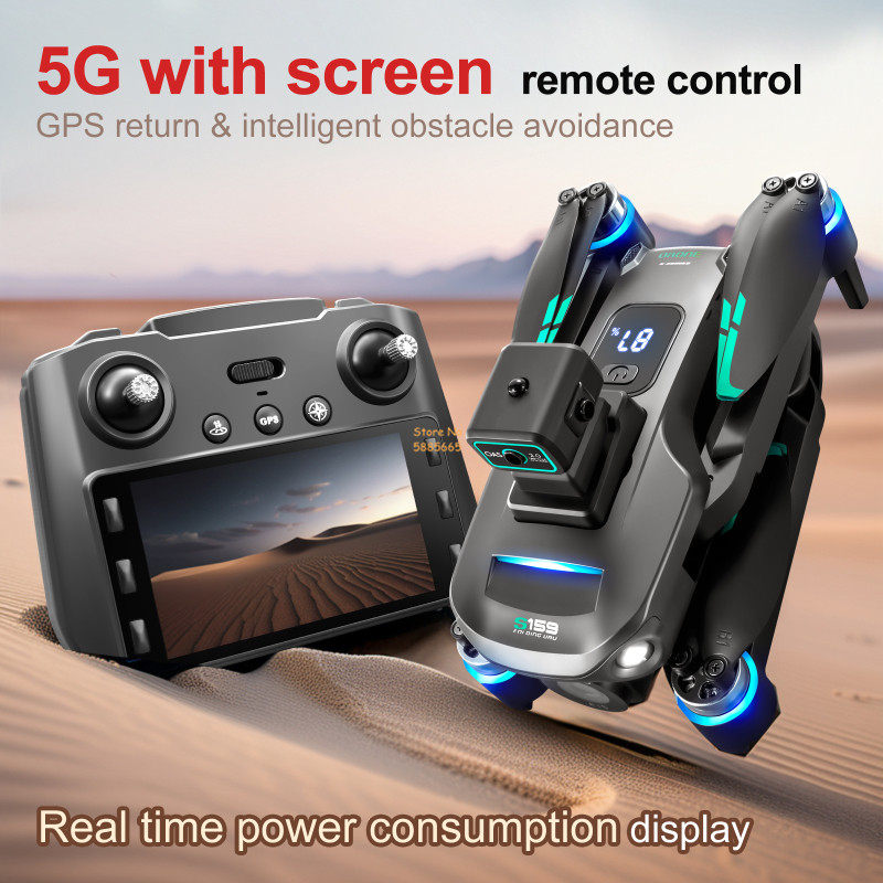 8K Dual Camera 5G WIFI FPV Rem - Dron Rc Quadcopter review and price