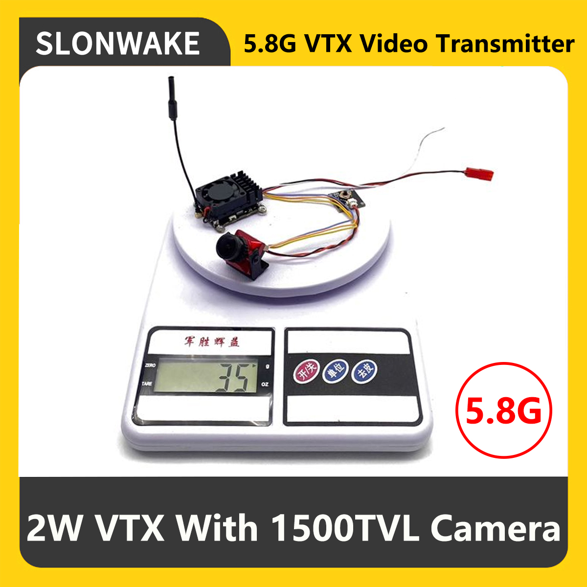 SLONWAKE 5.8G 2000mW FPV VTX T - Drone With Rc Remote review and price