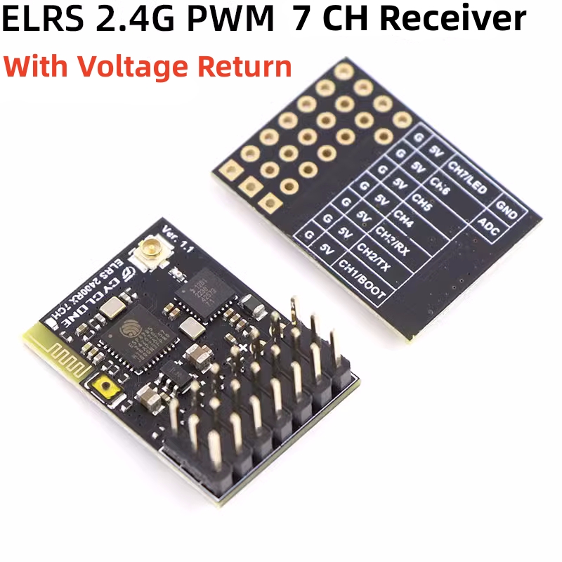 ELRS 2.4G PWM 7CH 6CH CRSF Rec - Drone And Car review and price