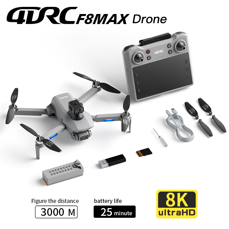 F8 MAX GPS Drone Professional  - Drone Rc Team City review and price