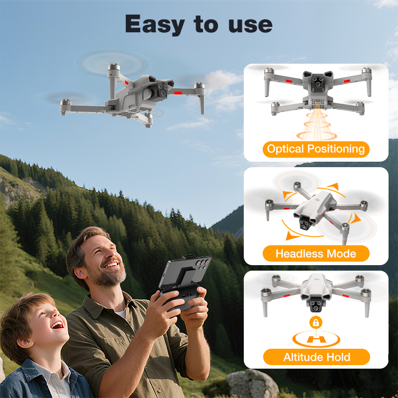 NEW Hot L017 Pro Drone Brushle - Dron Rc Quadcopter review and price