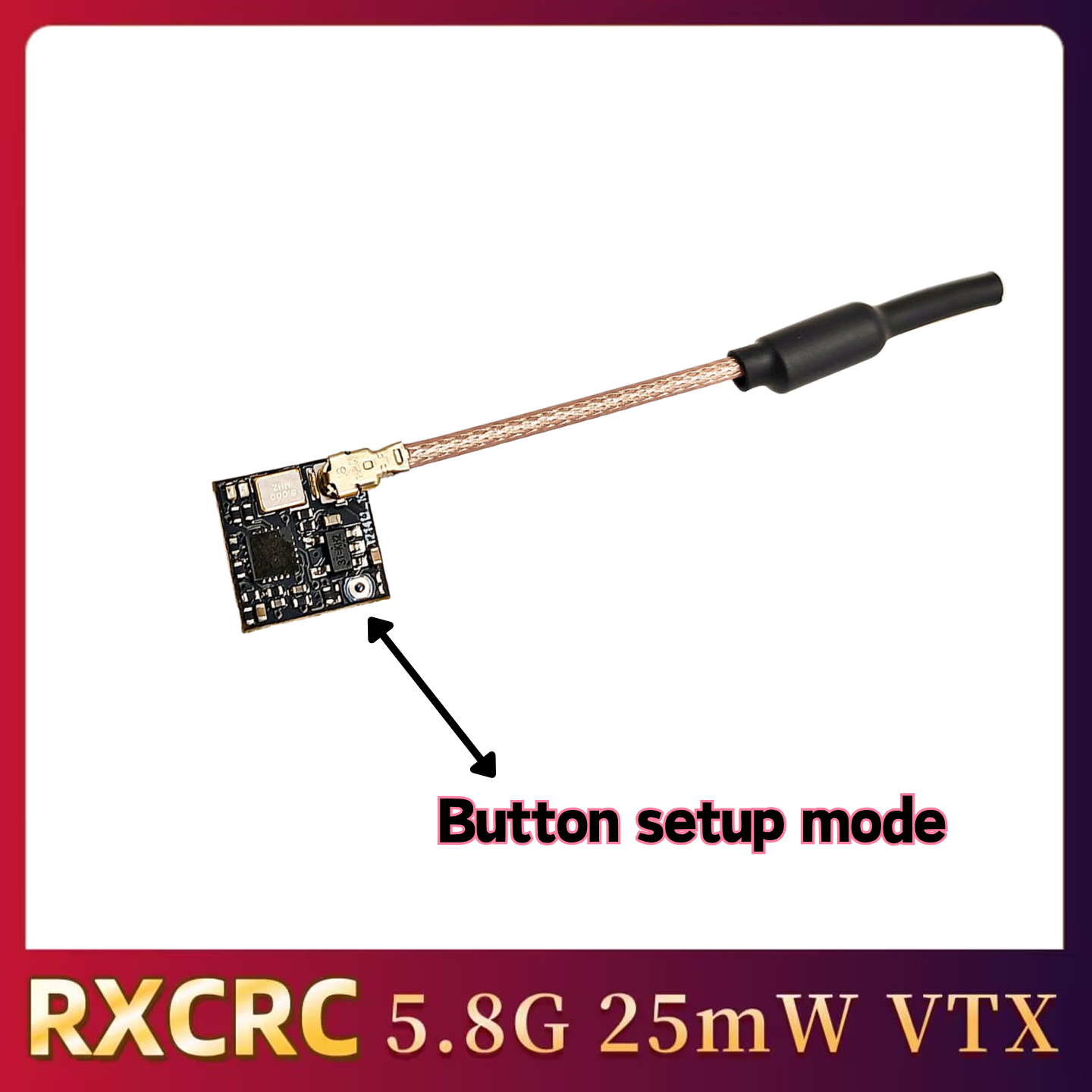 RXCRC 5.8GHz 48CH FPV 25mW Ana - Drone With Rc Remote review and price
